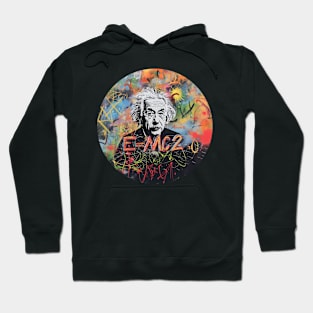 Einstein's Vibrance - Artistic Genius Hoodie